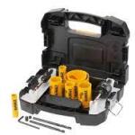 DEWALT bimetál lyukasztó készlet - több anyagból (12 db) DT90360 (DT90360)