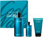 Davidoff Cool Water SET: edt 75ml + edt 15ml + tusfürdő gél 50ml férfi parfüm