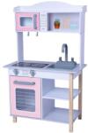  BABU - Bucătărie din lemn pentru copii - Roz (SK16EF-7255) Bucatarie copii