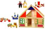  BABU - Căsuță pentru păpuși cu accesorii + 2 figurine (SK16V56254A) Casuta papusi