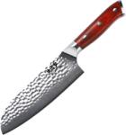 Gudaro -Damaaszacél Santoku konyhakés MIYABI 7", 67 rétegű acél, hossza 17, 5cm GD1001-D (GU0008)