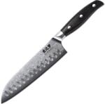 Gudaro - Damaszkuszi Santoku konyhakés SHIRO 7", 67 rétegű acél, hossz 17, 5cm GD1006-D (GU0034)