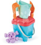 Ecoiffier Vödör szett kicsi Vár Castle Bucket Summer Écoiffier 15 cm magas locsolókannával és formával 6 részes 18 hó-kortól (ECO0619-A)