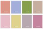 Cool School Füzet vonalas One Colour Pastel A/4 81-32 vegyes színek - vectraline
