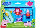 Peppa Pig Set de joaca cu figurine, Peppa Pig, Peppa si Evi in parc, G0528 Figurina