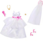 Mattel Barbie ruhák - Menyasszonyi divatcsomag kiegészítőkkel és ruhákkal (HWV76) - jatekbirodalom