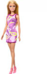 Mattel Barbie retro divatbaba lila ruhában (JKB58) - jatekbirodalom