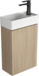 Welland Pico fürdőszobabútor + mosdókagyló + szifon - 40 cm (tölgy)