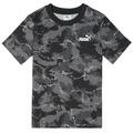 PUMA Rövid ujjú pólók ESS CAMO AOP Tee Fekete 11 / 12 Jahre