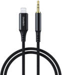 Choetech Lightning - 3.5mm Mini Jack Kábel - 2m - Fekete (AUX009)