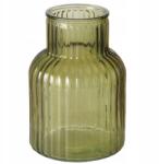 Boltze Üveg Váza Halványított Üveg Zöld Magasság 20 CM Átmérő 14 CM (4066076326754)