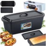 Vilde Öntöttvas kenyérsütő forma, kenyérsütő fedéllel (5904316487812)