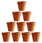  Kerámia virágcserép 4cm terra agyag