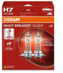 OSRAM Izzó H7 12V 55W Night Breaker Silver +100% (2db) - OSRAM