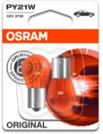 OSRAM Izzó 12V PY21W sárga (2 db) - OSRAM
