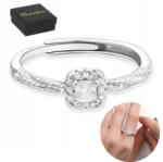 Bsrebra Ezüst gyűrű 925 Cirkóniákkal Ezüst gyűrűk Állítható Ezüst - allegro - 6 145 Ft