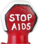 CONDOMERIE - kézzel festett tréfás óvszerek AIDS ellen (ESD-243205A11X)