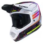 Kenny Kerékpáros sisak PERFORMANCE GRAPHIC + Wave Black White 2026 L