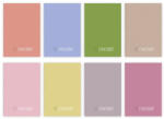 Cool school Spirálfüzet vonalas One Colour Pastel A/4 70 lapos vegyes színek