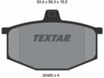 TEXTAR Fékbetét készlet TEXTAR 2048002 for RENAULT (2048002)