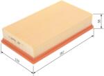 Bosch légszűrő BOSCH 1 457 433 263 for GMC, SAAB, SCANIA (1 457 433 263)