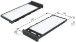 Bosch szűrő, utastér levegő BOSCH 1 987 435 006 for NISSAN (1 987 435 006)
