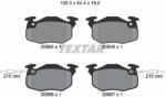 TEXTAR Fékbetét készlet TEXTAR 2090506 for PEUGEOT, CITROËN, RENAULT (2090506)