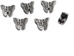  Charm Fluture 9x10x5 mm Otel Inoxidabil (Inox 316L) - 1 Buc