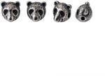 Charm Urs 10x10x7 mm Otel Inoxidabil (Inox 316L) Pentru Bratari Si Coliere - 1 Buc