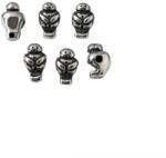  Charm Otel Inoxidabil (Inox 316L) 10x6x6 mm Pentru Bijuterii - 1 Buc