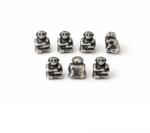  Charm Maimuta 10x9x6 mm Otel Inoxidabil (Inox 316L) Pentru Coliere - 1 Buc