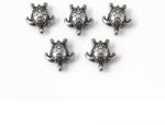  Charm Broasca Testoasa 11x10x5 mm Otel Inoxidabil (Inox 316L) Pentru Bijuterii - 1 Buc