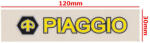 Roy Autocolant Piaggio, culoare galben (ROY13650)