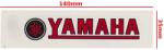 Roy Autocolant Yamaha, culoare rosu (ROY13652)