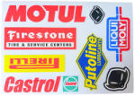 Roy Autocolant MOTUL CASTROL PIRELLI PUTOLINE (ROY32509)
