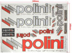 Roy Set autocolante Polini, culoare gri rosu (ROY12879)