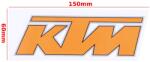 Roy Autocolant KTM, culoare portocaliu (ROY12245)