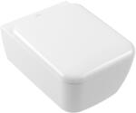  Set vas WC suspendat Villeroy&Boch Skyla TwistFlush cu capac soft close, alb (4682CL01)
