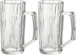 Koziol Halbe de bere Club No. 25 300 ml, transparent, 2 buc (4491535) Pahar