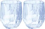 Koziol Căni Club No. 24 300 ml, albastru transparent, 2 buc (4489652)