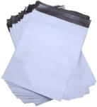  700 db futárcsomagoló tasak szett, 500x500x40 mm, 50 mikron vastagság, öntapadó zárószalaggal, fehér külsővel, fekete belsővel