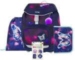  Iskolatáska szett OXY SHERPY 4 részes Butterfly tolltartóval, tornazsákkal és cserélhető matricával