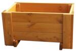  Gaspo Classic virágláda 37 cm x 66 cm x 37 cm mézbarna