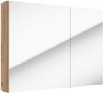 Defra Salsa dulap 80x15x60 cm cu oglinda stejar 242-E-08003 (242E08003)