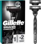 Gillette Mach3 Charcoal Férfi Borotva, 1 db Gillette 3 Pengés Borotva, Gillette Borotvabetétek