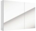 Defra Salsa szekrény 80x15x60 cm tükörrel fehér 242-E-08001 (242E08001)