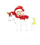 Gift Design Mágnes dekoráció - Baba az egyszarvún (CRGDXMASDEC-CSU)