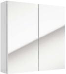 Defra Salsa szekrény 60x15x60 cm tükörrel fehér 242-E-06012 (242E06012)