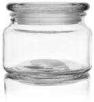 Artemis Üveg tároló fedővel, Artemis, 10x10x7, 5cm, 380ml, átlátszó (VD-126490)