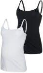 Mamalicious Set 2 maieuri de gravide tricot alb/negru Alb, negru / negru (14BA8B)